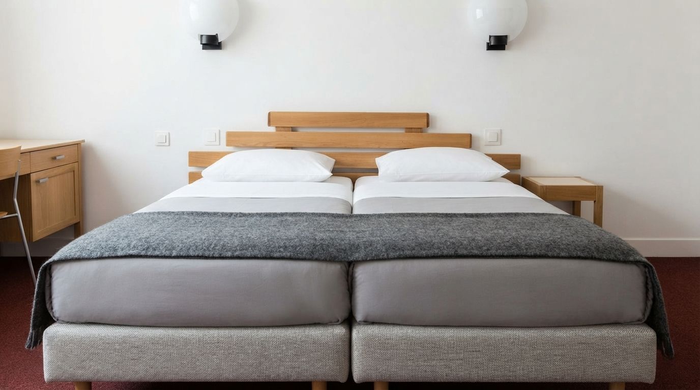 Chambre triple à l'Hôtel L'Aiglon, Limoges