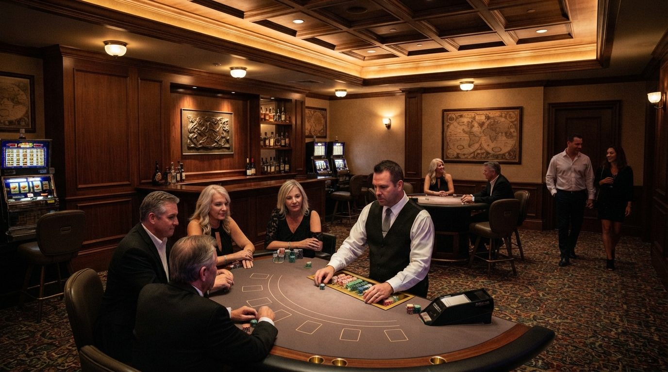 Espace casino de l'Hôtel L'Aiglon
